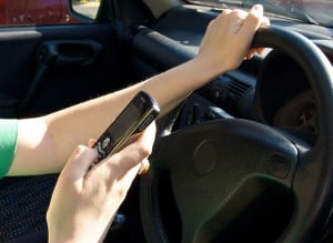 Cell phones and car accidents